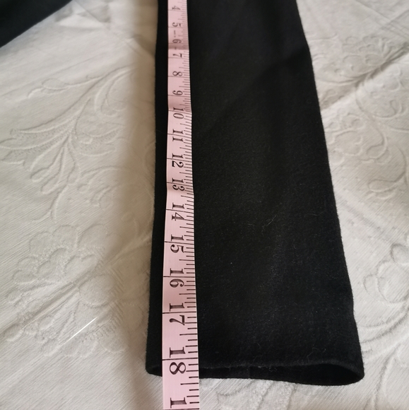 Candie's Black Wool Blend Coat Size Medium - Picture 8 of 8